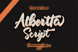 Albertta: A Bold Handwritten Font for Web Design