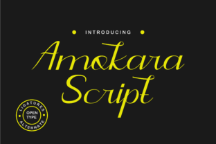 Amokara Script: A Font for Creative Campaigns