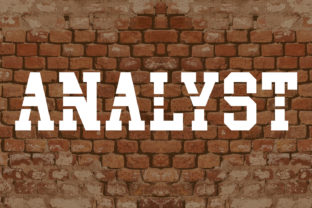 Analyst: A Stylish Serif Font