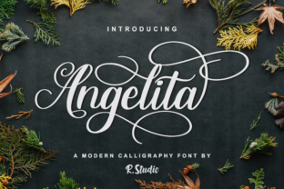 Angelita: A Modern Calligraphy Font