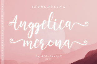 Anggelica Merona: A Romantic Font for Campaigns