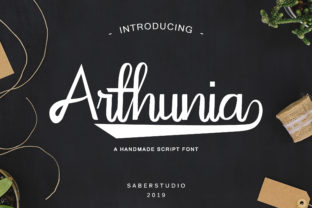 Arthunia Script: A Bold Font for Campaign Clarity