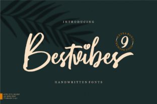 Bestvibes: A Bold Handwritten Font for Web Design
