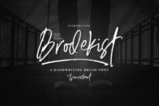 Brodekist Font: Bold and Elegant