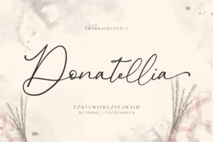 Donatellia: A Bold Handwritten Font