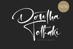 Dontha Tethaki: A Bold Handwritten Font for Business
