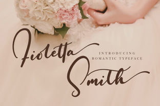 Fioletta Smith Font: Elegant Handwritten Style