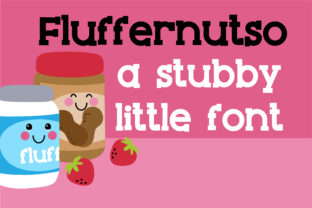 Fluffernutso: A Playful Serif Font