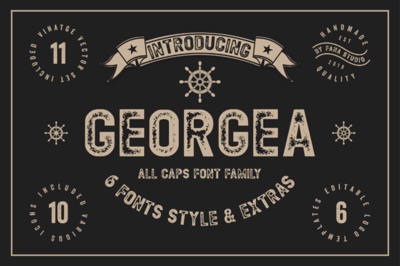 Georgea: Bold Sans Serif for Web Design