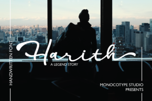 Harith Script: A Bold Handwritten Font