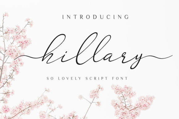 Hillary: A Script Font for Memorable Design