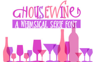 Housewine: A Stylish Script for Editorial Design