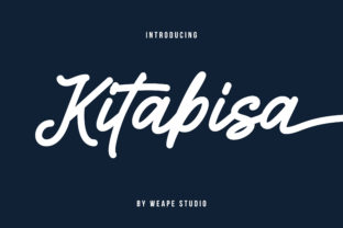 Kitabisa: A Bold Handwritten Font for Web Design