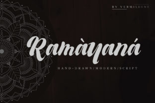 Ramayana: A Font with Soul