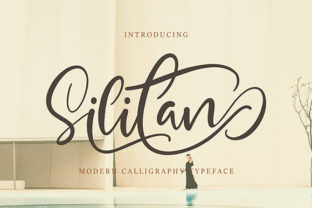 Silitan: A Script Font for Creative Campaigns
