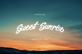 Sweet Sunrise Font Review
