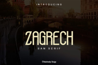 Zagrech: A Vintage Sans Serif for Editorial Design